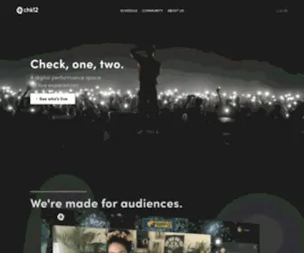 CHK12.com(Live Music Streaming Made Interactive) Screenshot