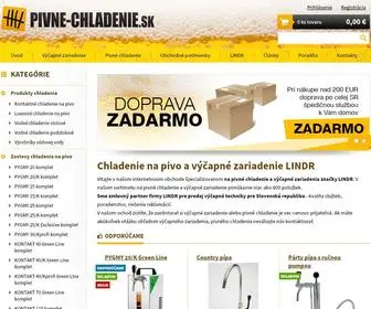 Chladenie-Pivo.sk(Pivné chladenie) Screenshot