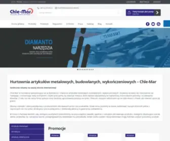 Chle-MAR.pl(Hurtownia i producent artykułów budowlanych) Screenshot