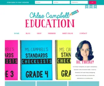 Chloecampbelleducation.com(Chloe Campbell Education) Screenshot