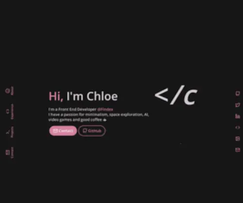 Chloechantelle.com(Chloechantelle) Screenshot