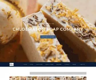 Chloemasonsoapcompany.com(Chloemason Soap Company) Screenshot