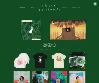 Chloemoriondo.com(Chloe Moriondo) Screenshot