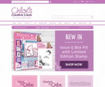 Chloescreativecards.co.uk(Chloes Creative Cards) Screenshot