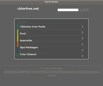 Chlorfree.net(Chlorfree) Screenshot