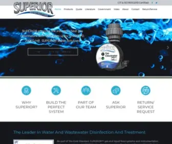 Chlorinators.com(Gas Chlorinators) Screenshot