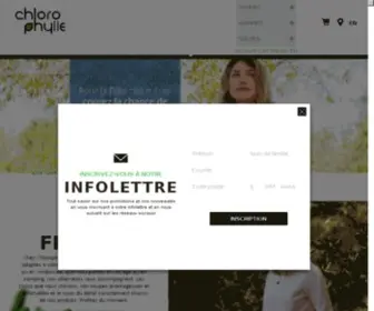 Chlorophylle.com(Vêtements de plein air et accessoires) Screenshot