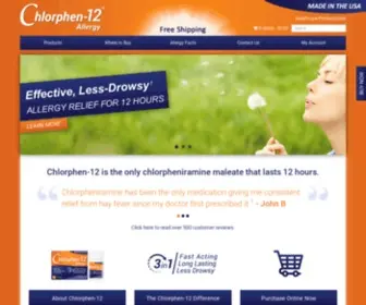 Chlorphen12.com(Fast Acting) Screenshot