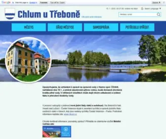 Chlum-UT.cz(Chlum UT) Screenshot