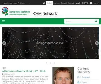 CHM-CBD.net(CHM National Clearing House) Screenshot