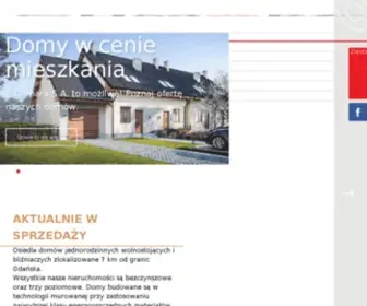 Chmara.pl(CHMARA S.A. – Deweloper Gdańsk) Screenshot