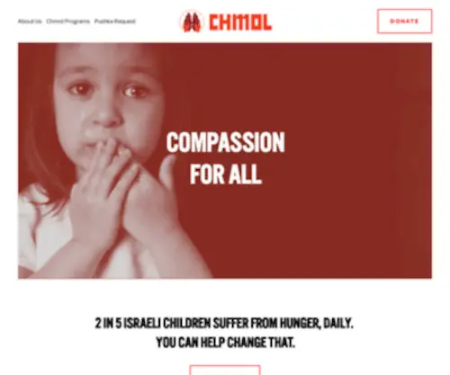 Chmol.org(Jewish Charity organization tzedakah organization) Screenshot