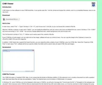 CHmviewer.com(CHM Viewer) Screenshot