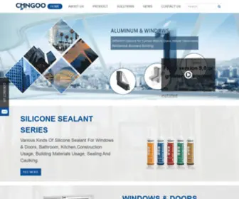 CHngoo.com(Silicone Sealant Supplier) Screenshot