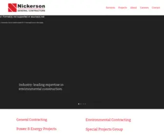 Chnickerson.com(General Contractors) Screenshot