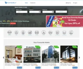 Chobshotels.com(IIS Windows Server) Screenshot