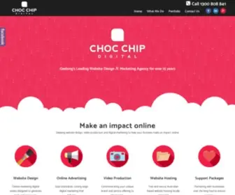 Chocchip.com.au(Chocchip) Screenshot