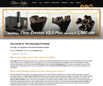 Chocedge.com(Choc Edge) Screenshot