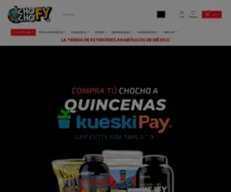 Chochofy.com(La Tienda de Esteroides Anabólicos de México) Screenshot
