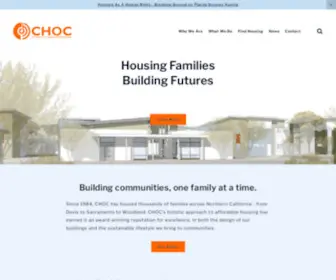Chochousing.org(Community Housing Opportunities) Screenshot