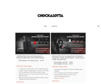 Chockalotta.com(Plantronics) Screenshot