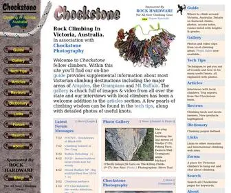 Chockstone.org(Rock Climbing in Victoria) Screenshot