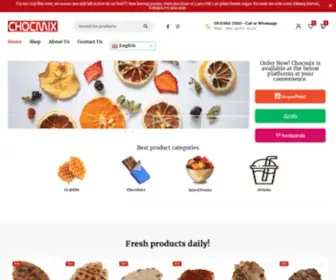 Chocmix.com(We are under maintenance) Screenshot