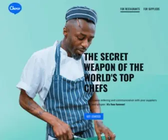 Choco.com(The Food Industry's #1 Ordering Platform) Screenshot