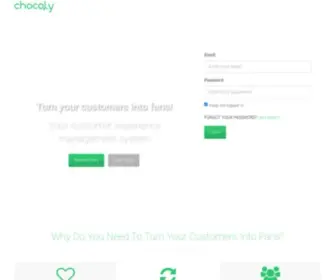 Choco.ly(Turn Your Customers into Fans) Screenshot