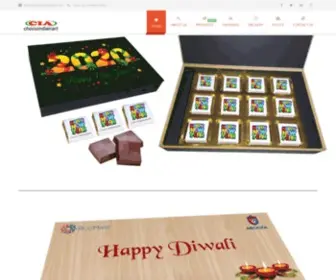 Chocoindianart.in(Corporate Diwali Gifts) Screenshot