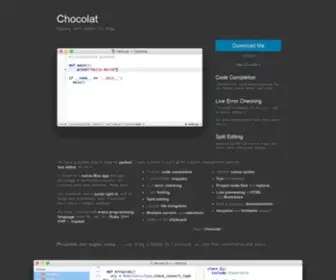 Chocolatapp.com(Text Editor for Mac) Screenshot
