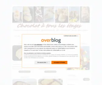 Chocolatatouslesetages.fr(Blog cuisine avec du chocolat ou Thermomix mais pas que) Screenshot