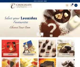 Chocolate-Express.co.uk(Chocolate Express) Screenshot