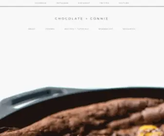 Chocolateandconnie.com(Chocolate) Screenshot