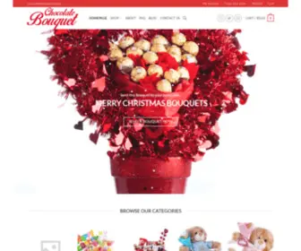 Chocolatebouquet.ca(Chocolate Bouquets Canada) Screenshot