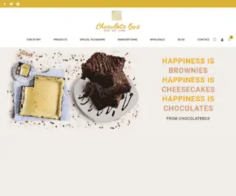 Chocolatebox.in(Hand Crafted Chocolates) Screenshot