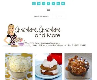 Chocolatechocolateandmore.com(Chocolate Chocolate and More) Screenshot