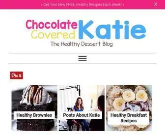 Chocolatecoveredkatie.com(Chocolate Covered Katie) Screenshot