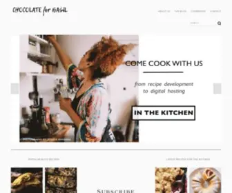 Chocolateforbasil.com(Chocolate For Basil) Screenshot