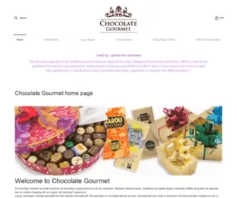 Chocolategourmet.co.uk(Buy fine chocolate gifts) Screenshot