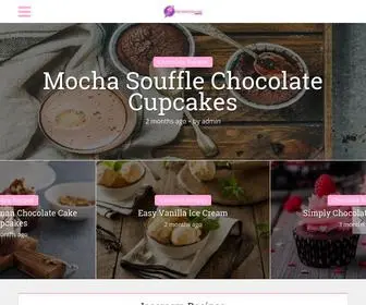 Chocolateicecreamrecipenow.com(Best Chocolate and Icecream Recipes 2019) Screenshot