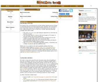 Chocolatereview.co.uk(The Chocolate Review) Screenshot