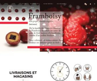 Chocolaterielarnicol.fr(Maison Georges Larnicol) Screenshot