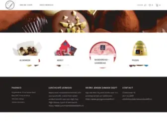 Chocolaterieleonidasdelft.nl(Chocolaterie Leonidas Delft) Screenshot