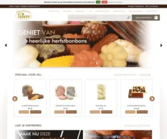 Chocolateriepierre.nl(Chocolaterie Pierre) Screenshot