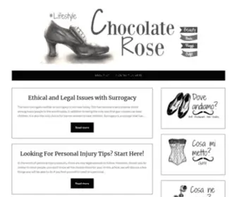 Chocolaterosestyle.com(Chocolate Rose Style) Screenshot