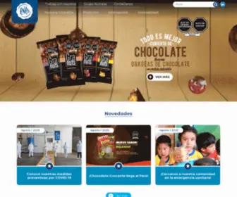 Chocolates.com.pe(Compañía Nacional de Chocolates CNCH) Screenshot