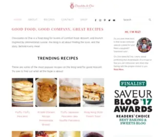 Chocolatesandchai.com(Good food) Screenshot