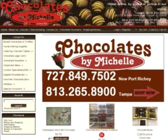 Chocolatesbymichelle.com(Chocolate By Michelle Candy Store New Port Richey) Screenshot