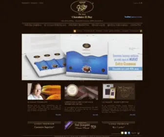 Chocolateselrey.com(Chocolates El Rey) Screenshot